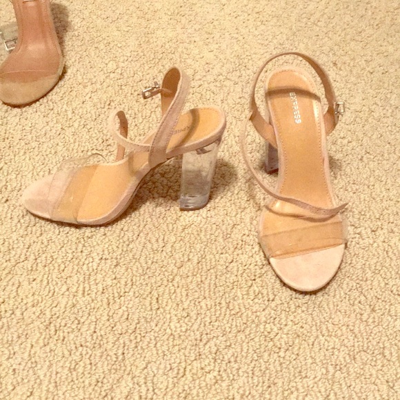express clear heels